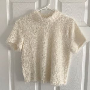 Fuzzy Crop Top